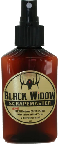 Black Widow Deer Lure Scrapemaster 3oz