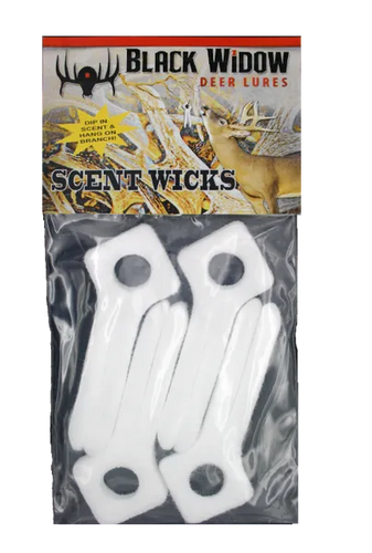 Black Widow Deer Lure Scent Wicks