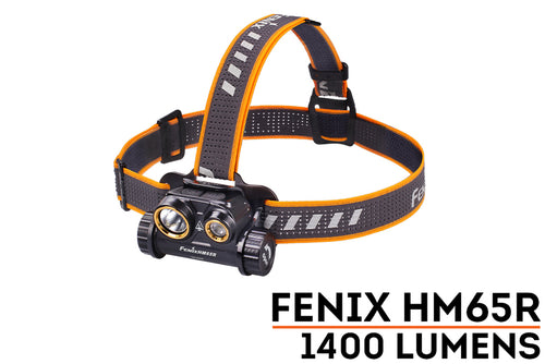 Fenix HM65R Headlamp 1400 Lumen w/ E01 V2.0 Light