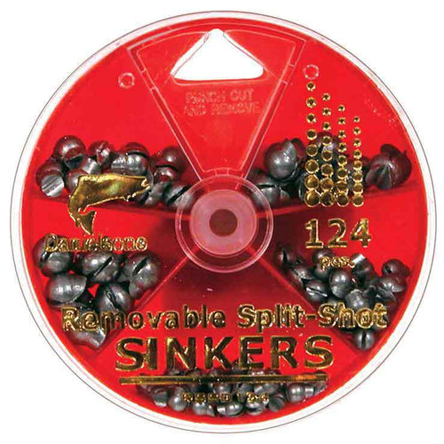 Danielson Split Shot Assorted 124 Piece Sinker